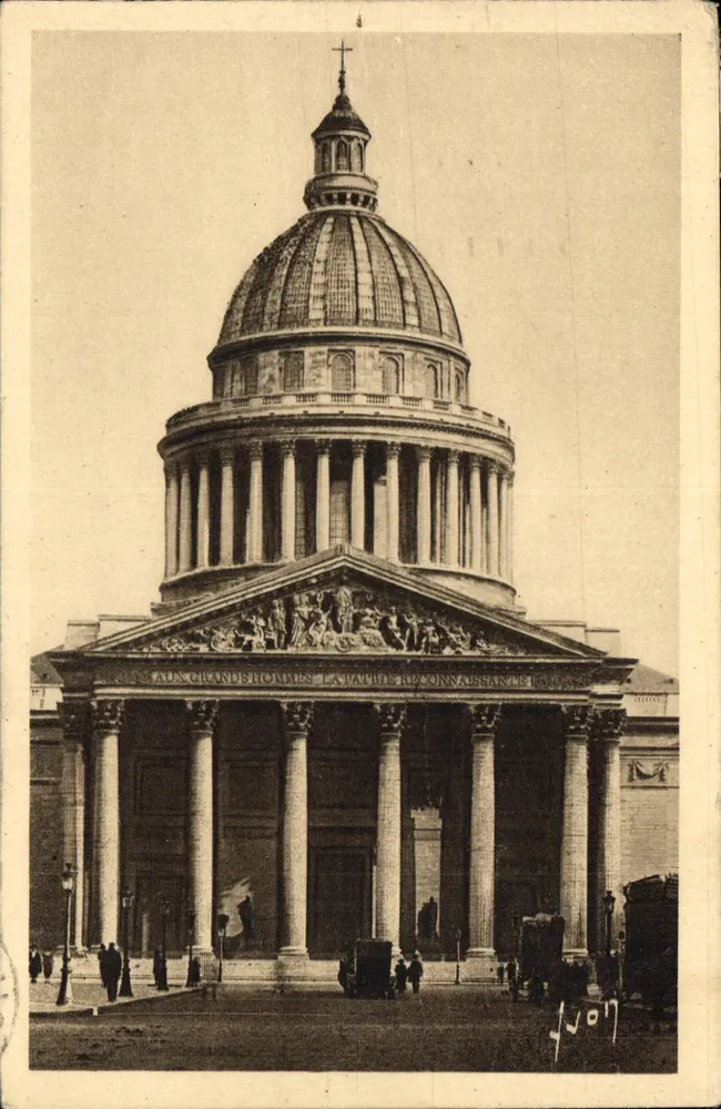 O Panteão — Paris — Éditions d'Art Paris - Frente