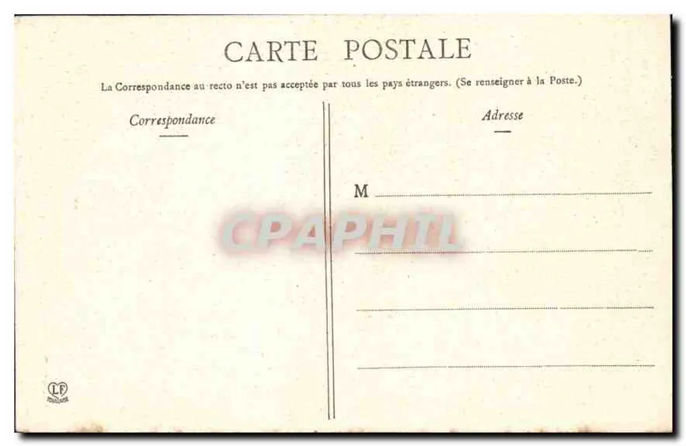 Toulouse — Catedral de São Etienne — Fototipia Labouche, n°19 - Verso