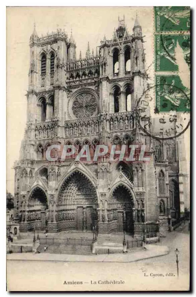 Amiens — A Catedral — L. Caron, édit. - Frente