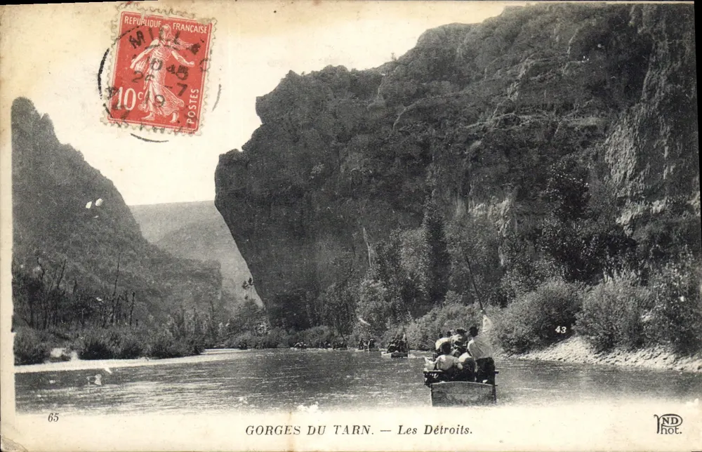 Gorges do Tarn — Os Detroits — ND Phot. - Frente