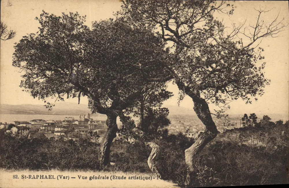 St-RAPHAEL (Var) — Allgemeine Ansicht (Kunstudium) — P. R. - Vorderseite