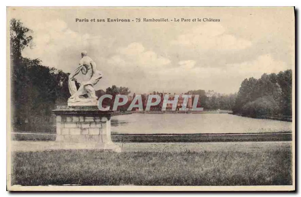 Rambouillet - Der Park und das Schloss — Paris und seine Umgebung - 79 - Vorderseite