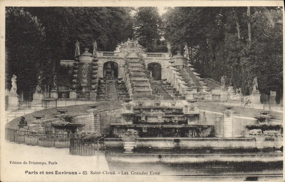 Saint-Cloud — De Grandes Eaux — Editie Lente, Parijs, nr. 65 - Voorkant
