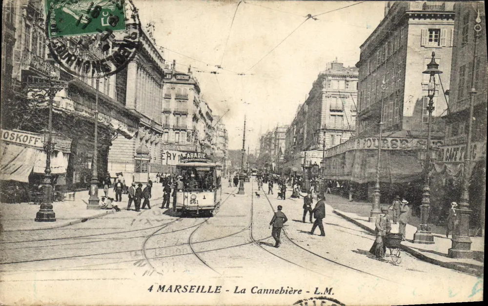 Marseille - A La Cannebière - L.M. - Frente