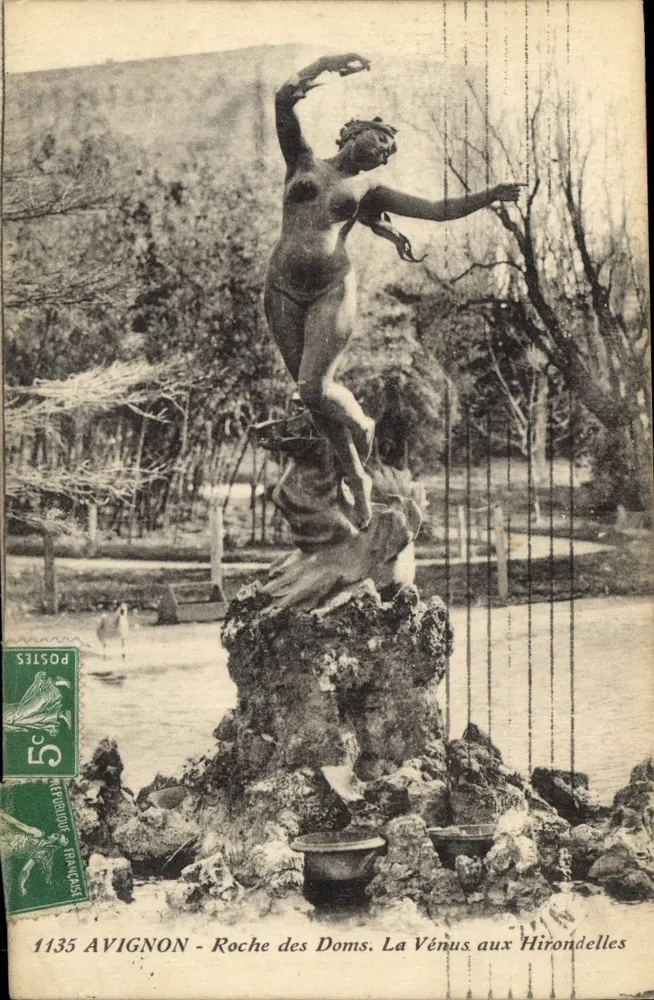 Avignon - Roche des Doms. Die Venus der Schwalben — Ausgabe Maulet et Rouge, Marseille, n° 1135 - Vorderseite