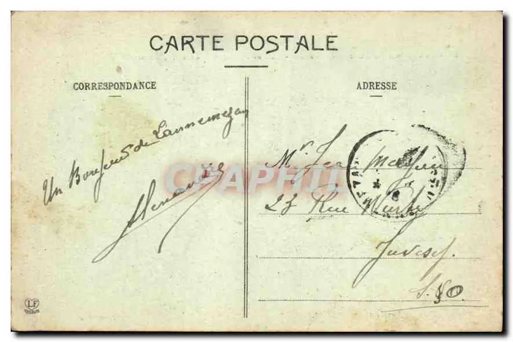 Labarthe-de-Neste (Hautes-Pyrénées) — Die Pyrenäen-Kette (Pic du Midi) — Ph. Styphe Labouche Frères, Toulouse - Rückseite