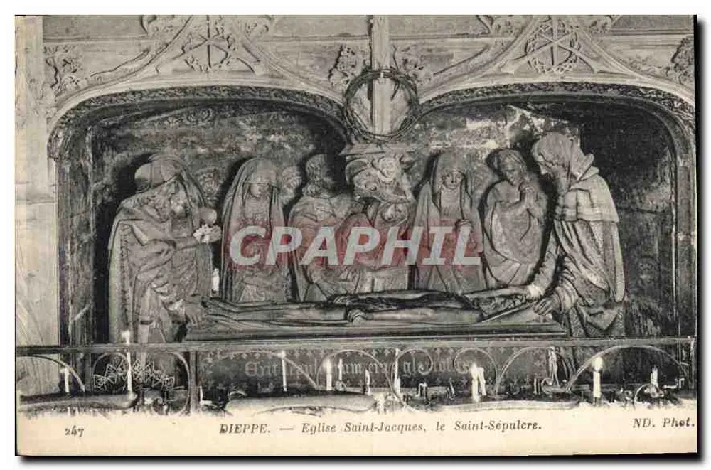 Dieppe — Kirche Saint-Jacques, das Heilige Grab — ND. Phot. - Vorderseite