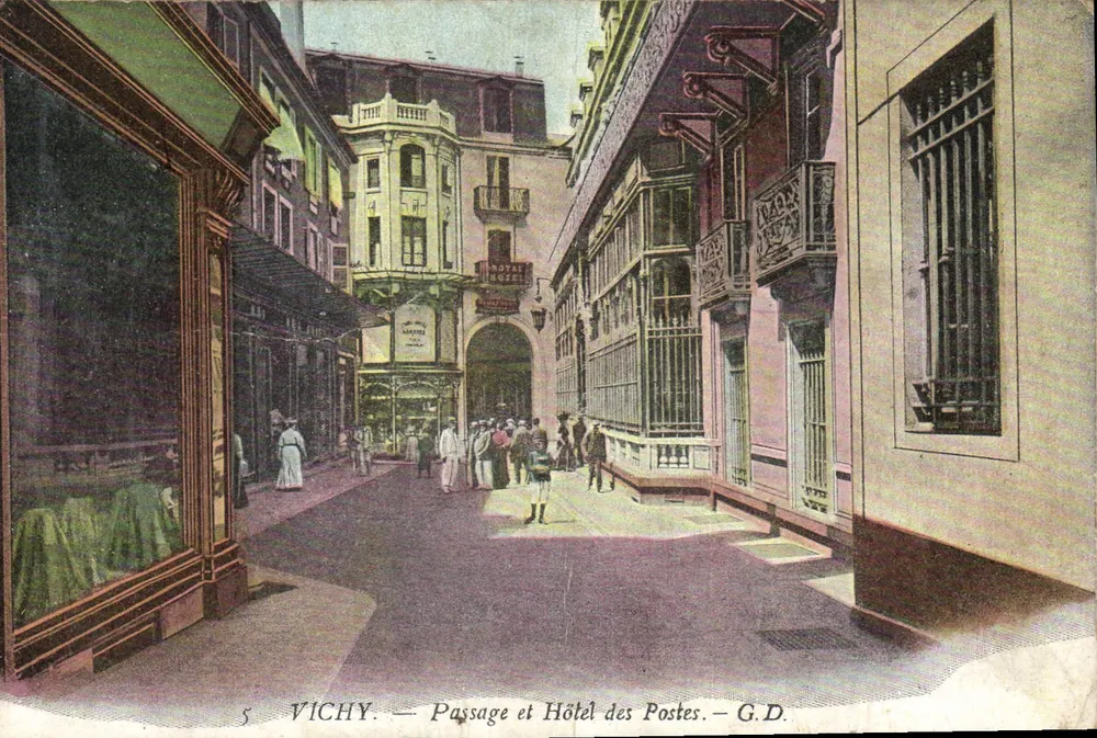 Vichy — Przejście i Biuro Pocztowe — G.D. - Awers