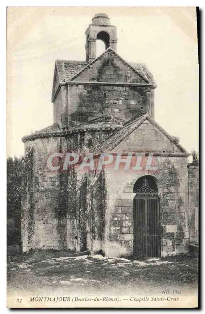 Montmajour (Bouches-du-Rhône) — Chapelle Sainte-Croix — ND Plat - Vorderseite