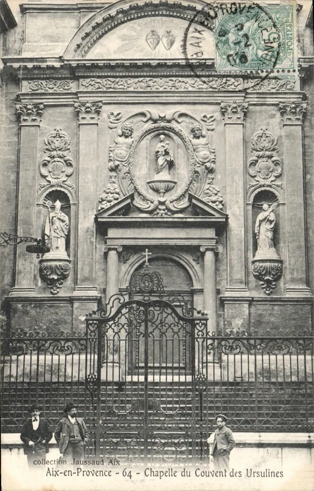 Aix-en-Provence - Kapelle des Ursulinenklosters — Sammlung Jaussaud Aix - 64 - Vorderseite