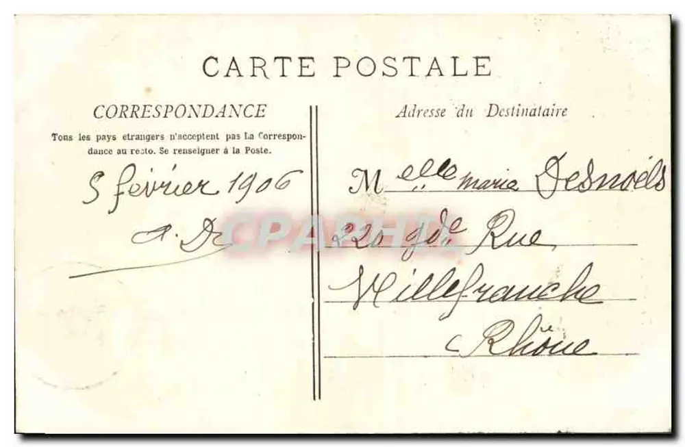 Aix-en-Provence - Kapelle des Ursulinenklosters — Sammlung Jaussaud Aix - 64 - Rückseite