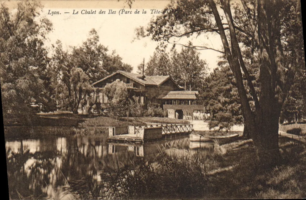 Lyon — Chalet des Îles (Park der Tête-d'Or) - Vorderseite