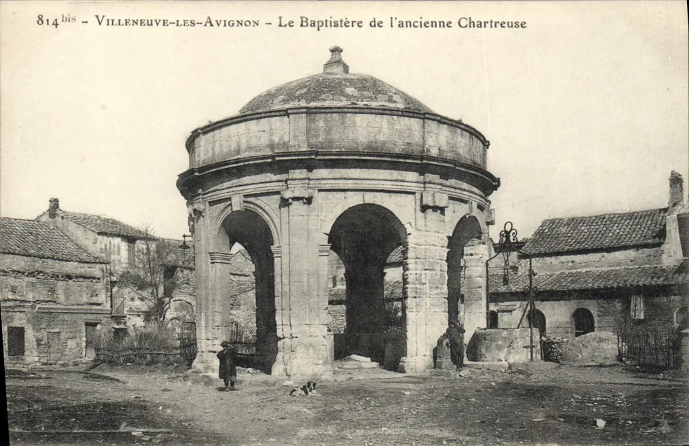 Villeneuve-lès-Avignon — Der Baptistenturm der alten Chartreuse — n° 814bis - Vorderseite