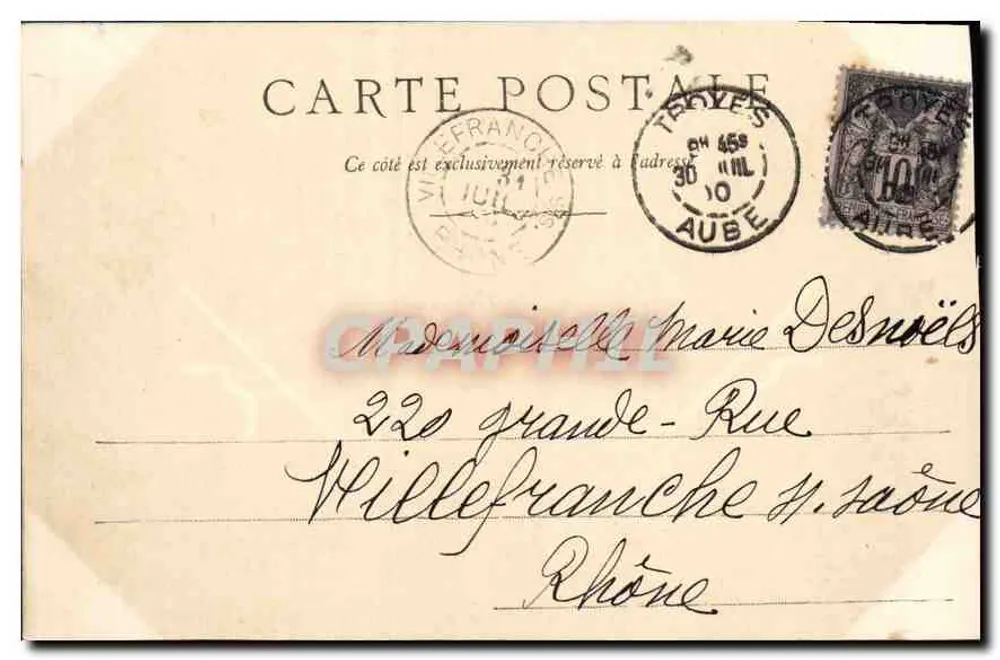 Hôtel-de-Ville — Troyes — J. S. T. editora - Verso