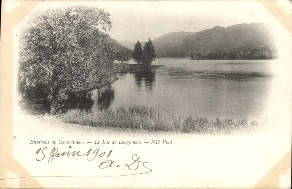 Environs de Gérardmer — Le Lac de Longemer — ND Pbot - Frente