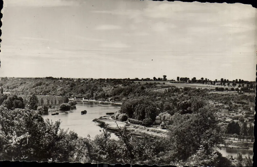 Ausblick auf die Seine und ihre hübschen Hügel — RAYMON (S.-et-Oise) - Vorderseite