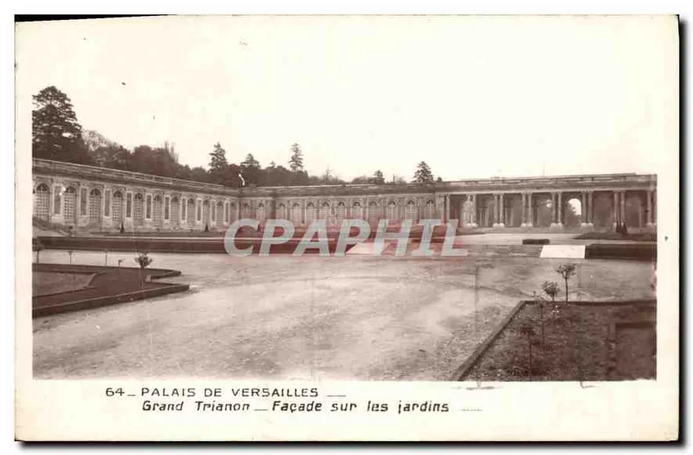 Grand Trianon — Fassade zum Garten — Schloss Versailles - Vorderseite
