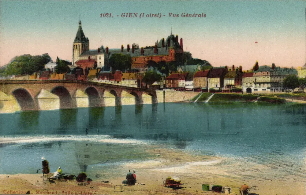 Gien (Loiret) — Vista Geral — Coleção Marchand, Sully & Loire - Frente