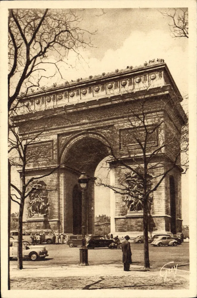 Arc de Triomphe — Paris — Verlag André Leconte, n° 1.207 - Vorderseite