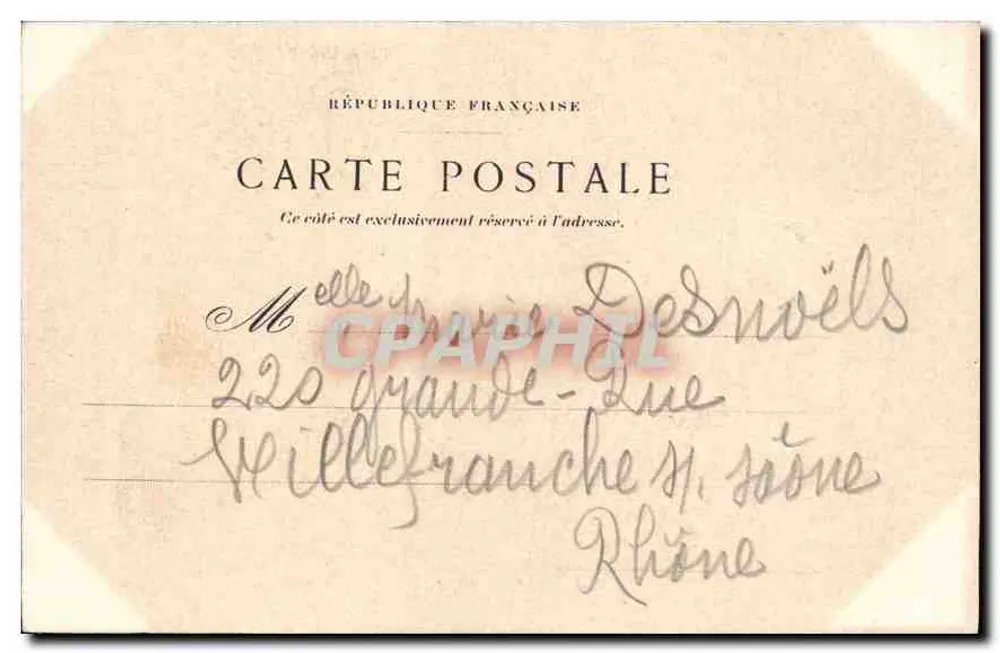 Bourg-en-Bresse — Grab von Marguerite de Bourbon — Photo-Journal P. Bercé, 30, Paris - Rückseite