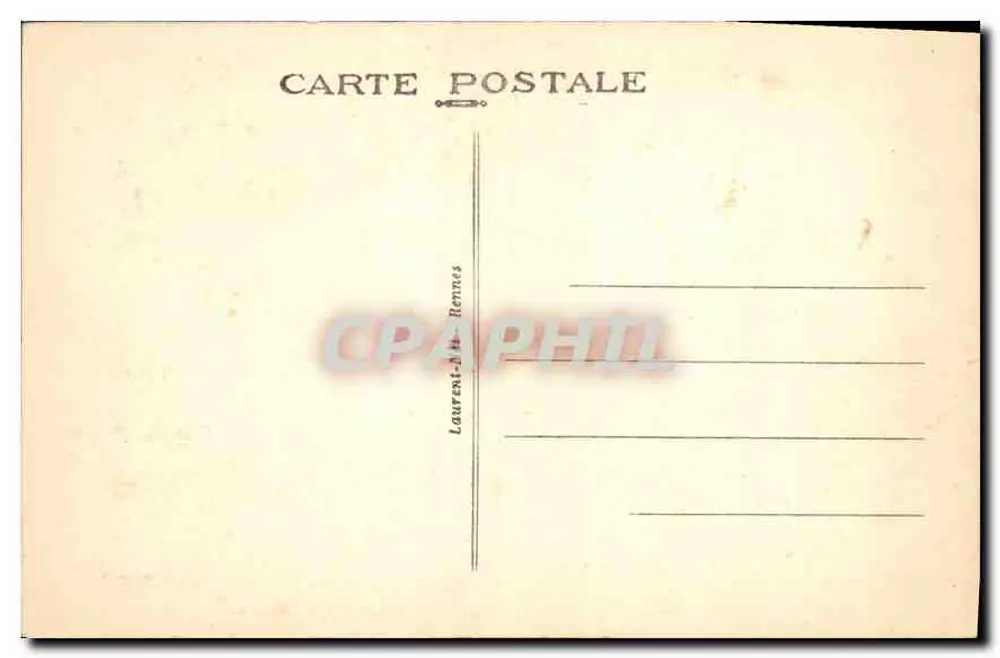 Saint-Lunaire — Die Strände und das Grand Hotel Casino — Küste der Emeraude — Verlag Laurent-H.-Hermes - Rückseite
