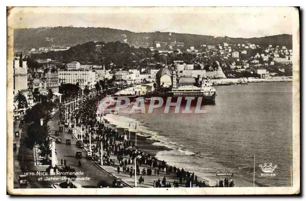 Nice - Promenade e Jetée - Munier - Frente