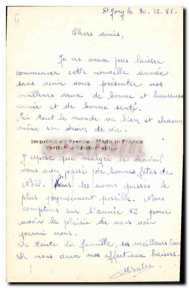 Vila sob a lua — cena noturna — ARS 7899 - Verso