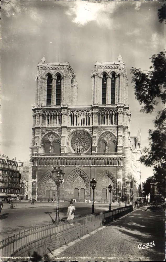 Paris — Notre-Dame — Éditions Chantal - Frente