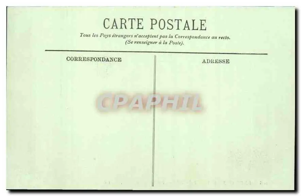 Environs do Mont-Dore — As Gorges do Inferno — LL. — N° 106 - Verso