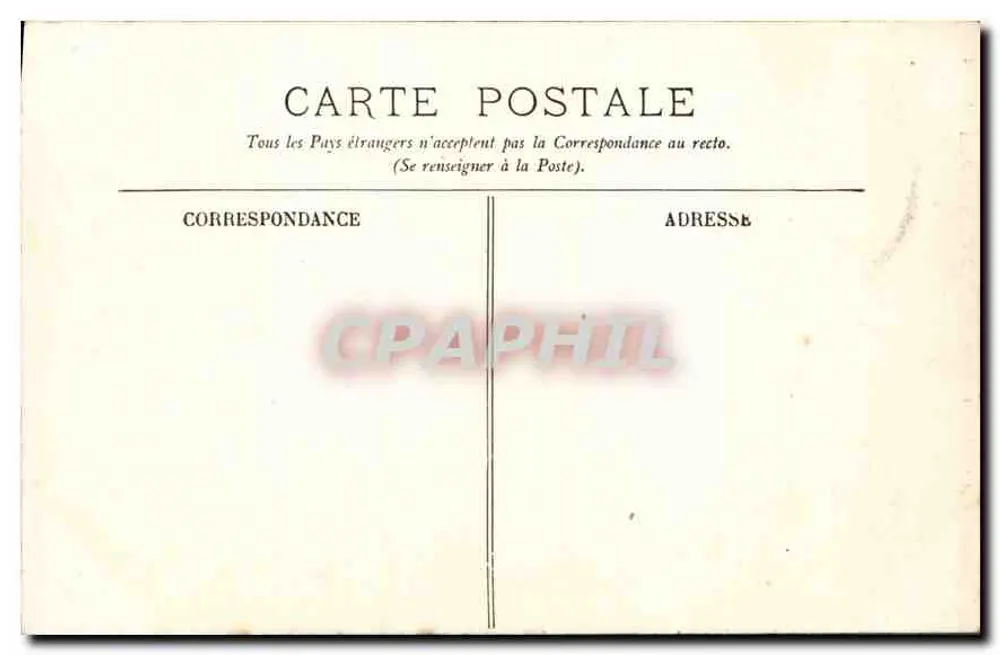 Environs du Mont-Dore — Le Pic du Capucin — LL. n°72 - Verso