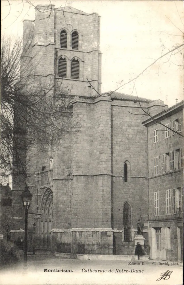 Montbrison — Kerk van Onze Lieve Vrouw — Uitgave D. — Cl. David, fot. - Voorkant