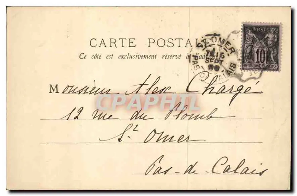 O Capucino — Mont-Dore — Editor E. Z. Paris - Verso