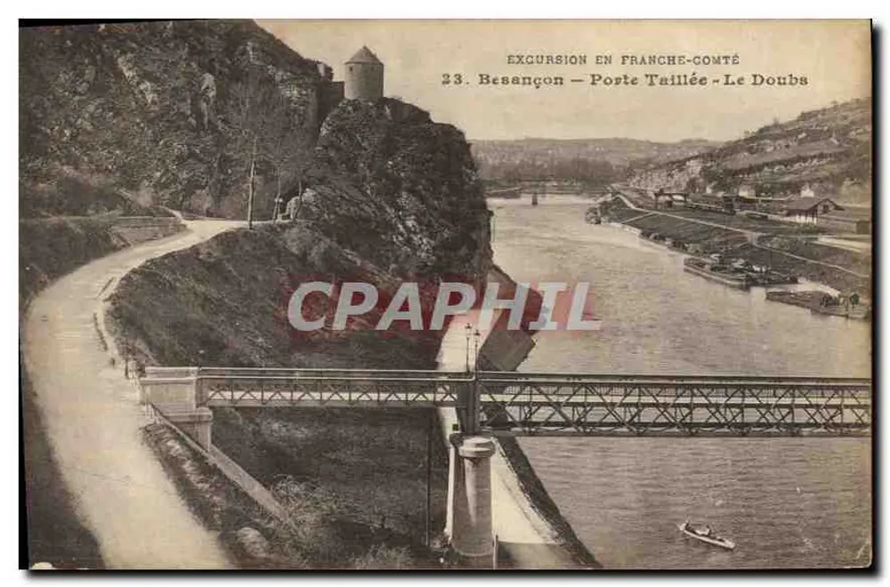 Torre Taillée - Der Doubs — Besançon — Ausflug in die Franche-Comté, n°23 - Vorderseite