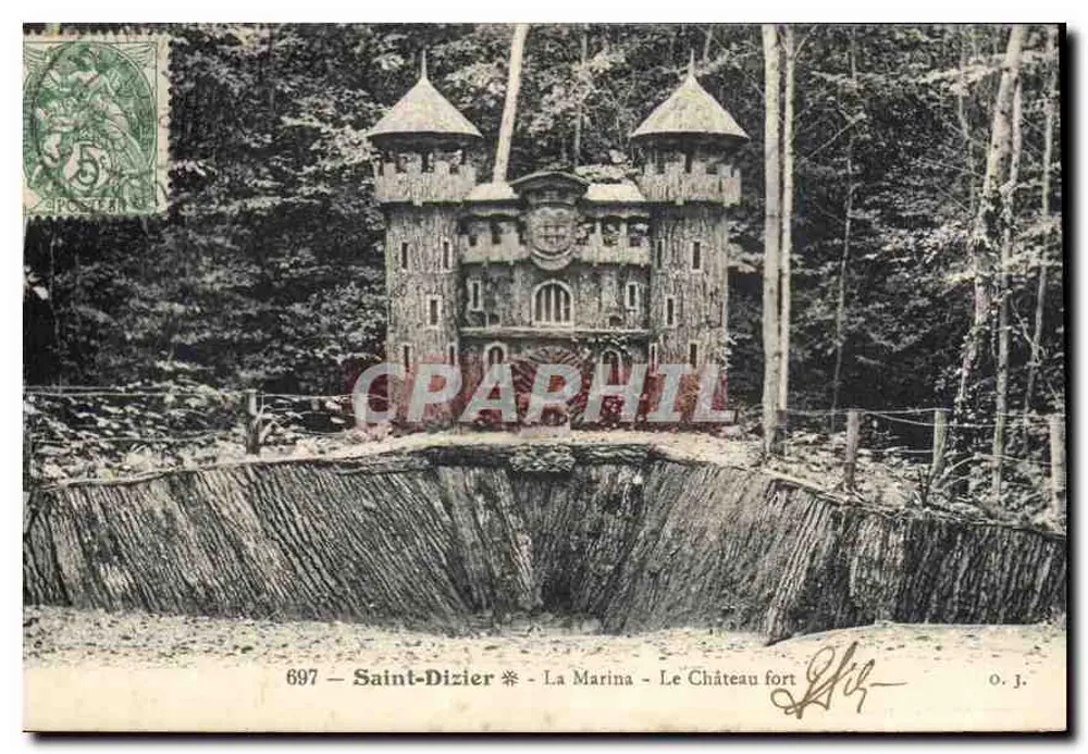 Saint-Dizier - Die Marina - Das FestungsSchloss — O.J. n°697 - Vorderseite