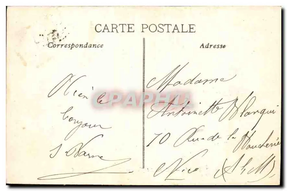 Marseille — Canal St-Jean et Cathédrale — L.M. - Verso