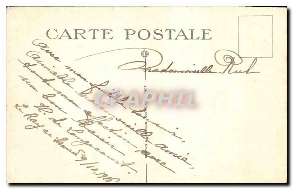 Monte-Carlo — Ansicht von Monte-Carlo aus Monaco — Verlag: C. P. A. (Nr. 88) - Rückseite