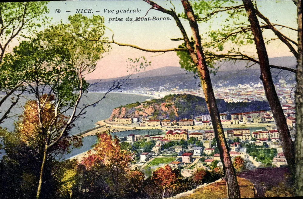 Nice — Vista geral tirada do Mont-Boron — editor Léagat, n°50 - Frente