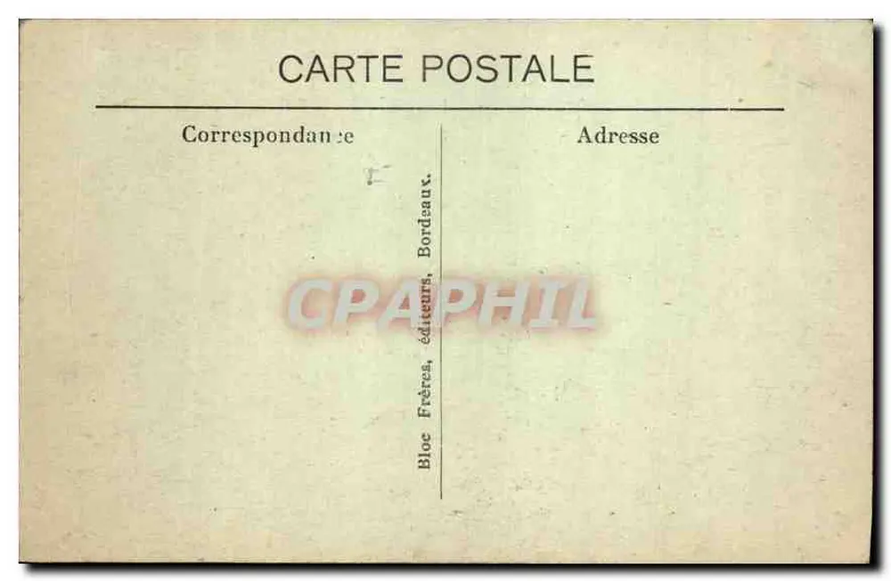 Arcachon (Côte d'Argent) — Die neuen Gärten und der Pier von Eyrac — BR - 4931 - Rückseite
