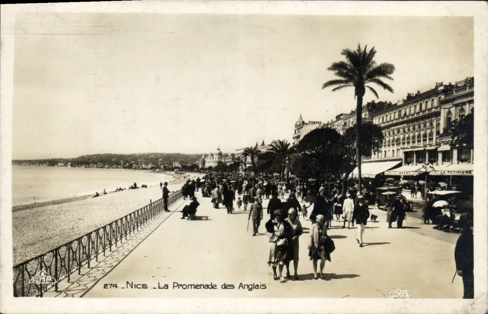 Nizza - La Promenade des Anglais — G. A. P. Streshnou - Voorkant