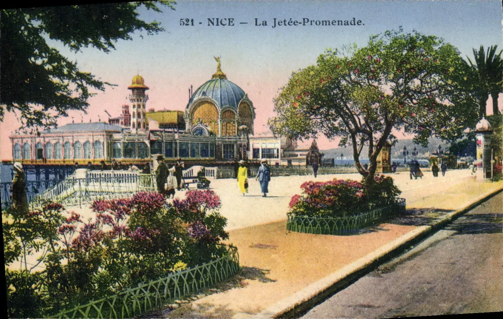 NICE — A Dique-Promenade — Editor anônimo, n° 521 - Frente