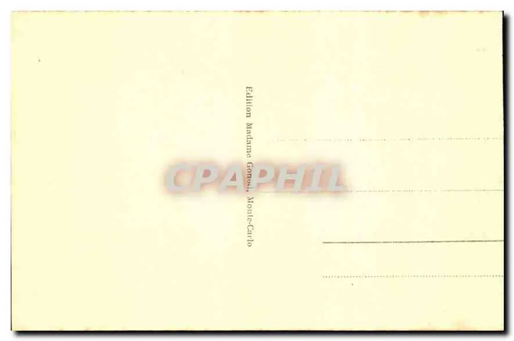 Monte-Carlo - Die Terrassen des Casinos — Moderne Ausgabe, Monte-Carlo, Nr. 246 - Rückseite