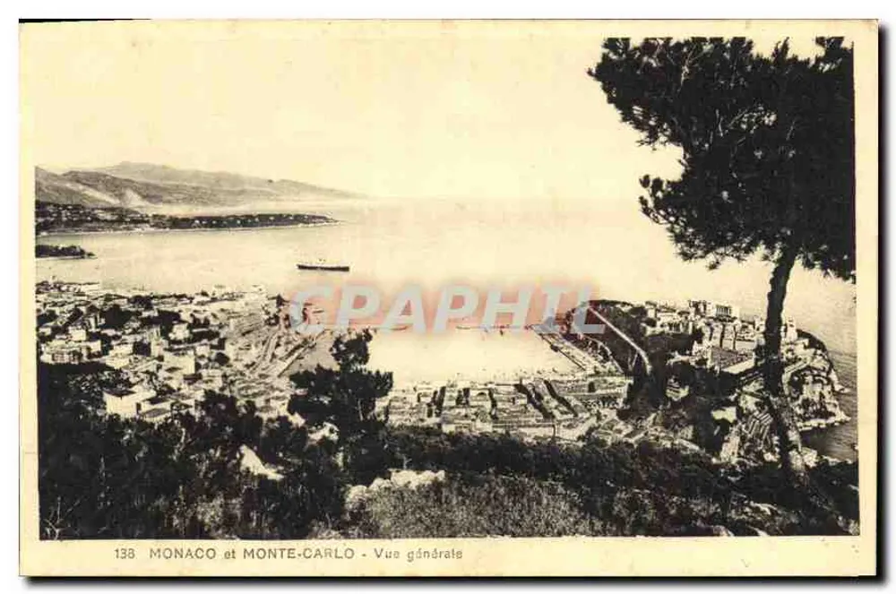 Monaco en Monte-Carlo — Algemene uitzicht — Uitgave Madame Tornel, Monte-Carlo - Voorkant