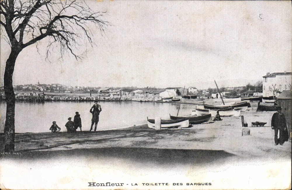 Honfleur - A lavagem das barcas — AERACK PARIS - Frente