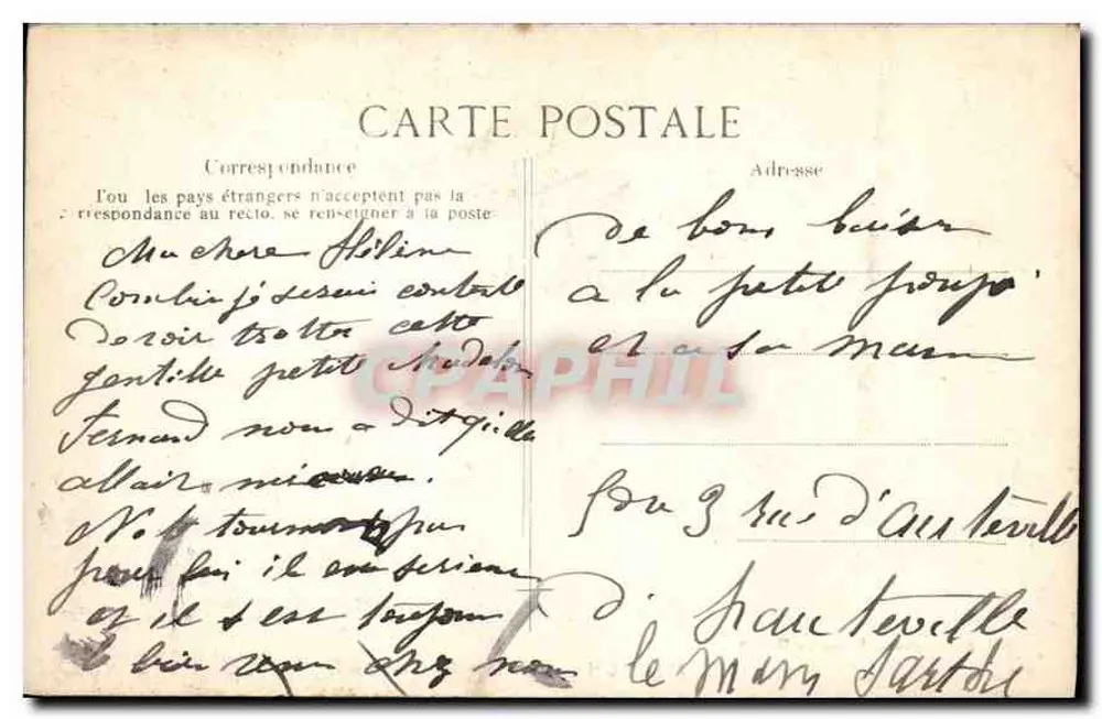 Meudon — Cruzeiro dos Claustros — Gol, Paul, 1, rua do Departamento - Verso