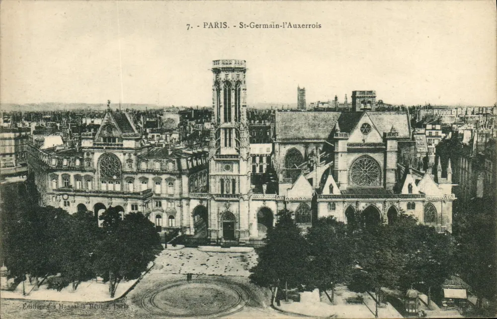 Paris - St-Germain-l'Auxerrois — editor Magasins Rouines, n°7 - Frente