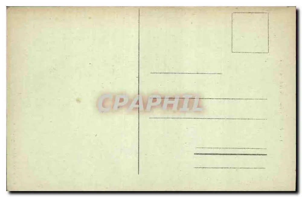 Paris - Estátua da República — Edição dos Magasins Réunis, n°34 - Verso