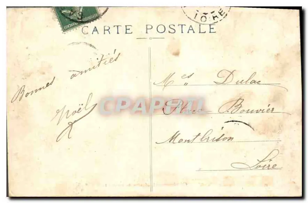 Castres — O Jardim do Bispo — Mourgues, editor Castres - Verso