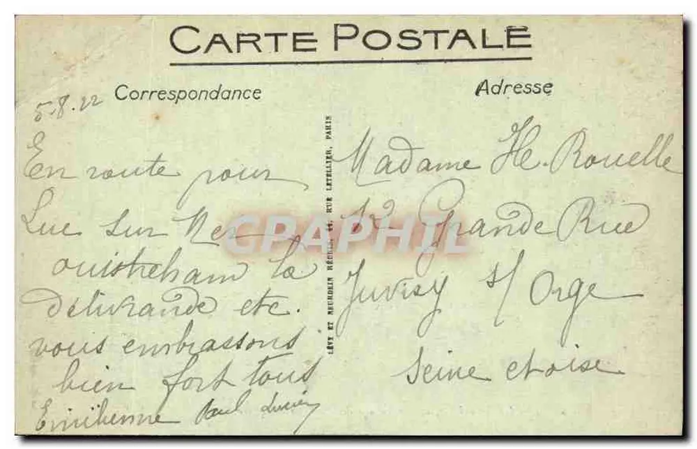 CAEN — Rathaus, ehemaliges Kollegium der Eudisten und Platz — LL - Rückseite