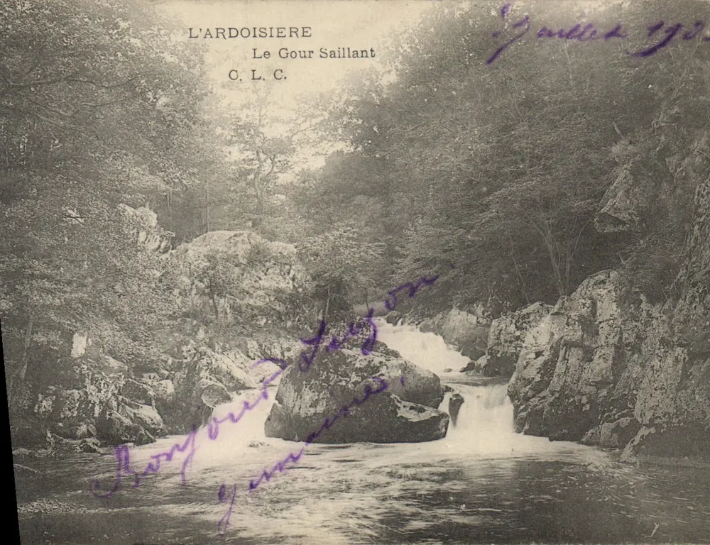 L'Ardoisière — Le Gour Saillant — C.L.C. - Recto