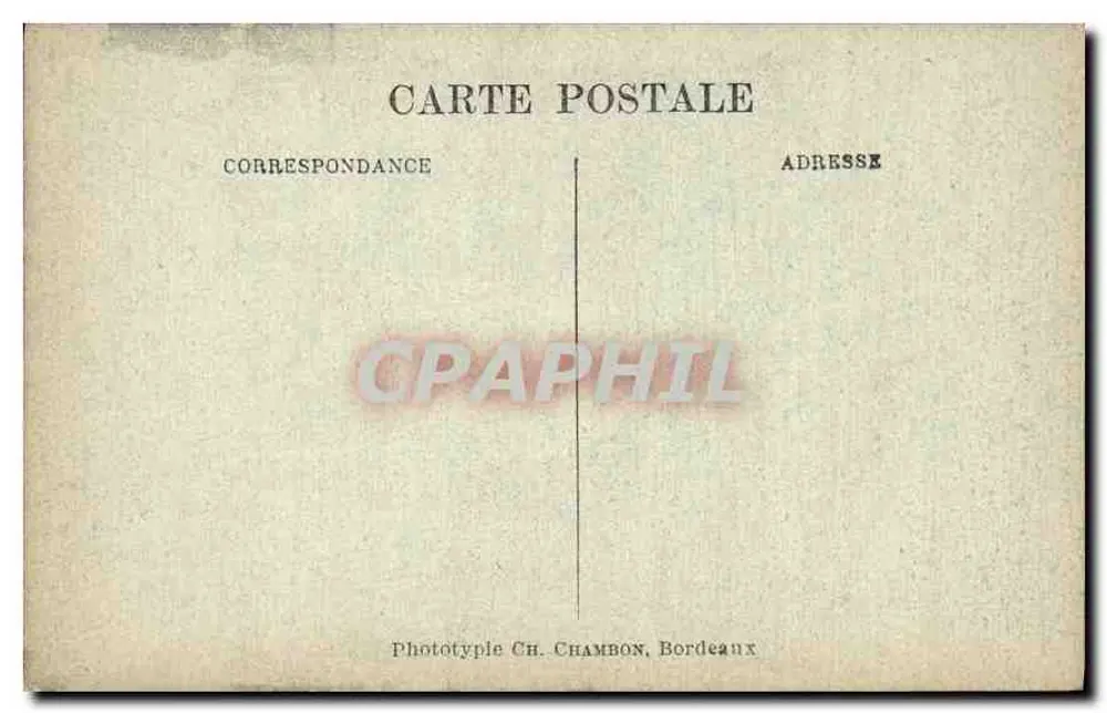 Bordeaux — Porta da Aquitânia — C.B. — n°131 - Verso
